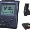 AL-HARAMEEN Muslim Prayer Clock LCD Display Desk Azan Clock HA-3011, Home/Office/Mosque Bedside HIJRI Clock,Black - Image 4